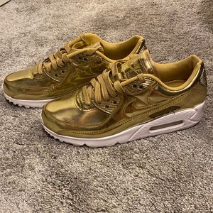 Gold Nike Air Max